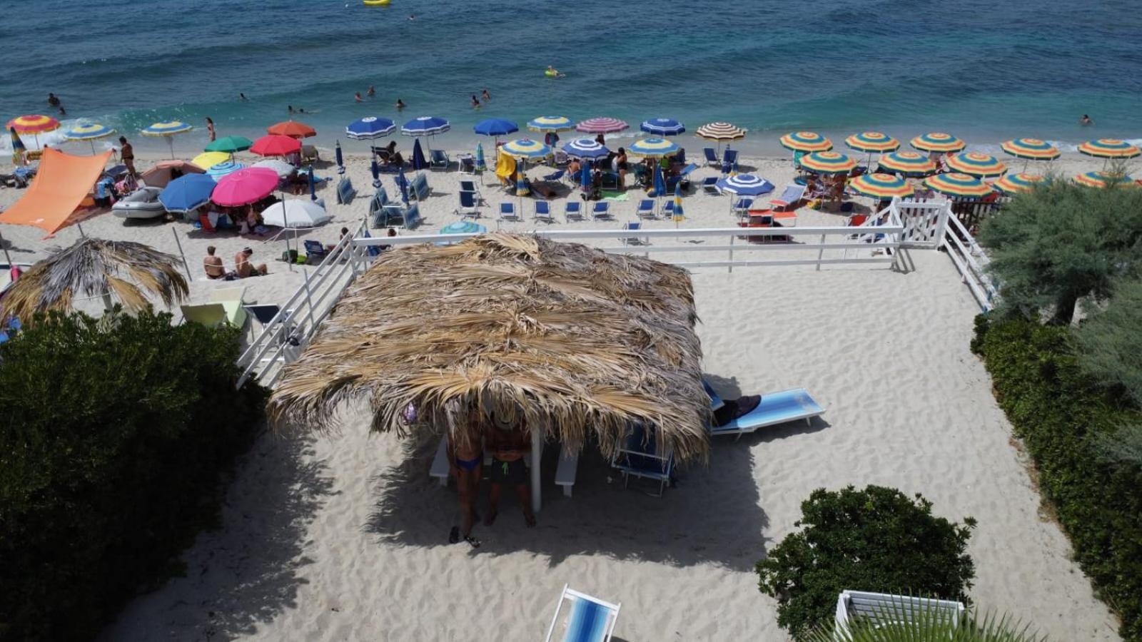 Villetta Sul Mare Capo Vaticano Eksteriør bilde
